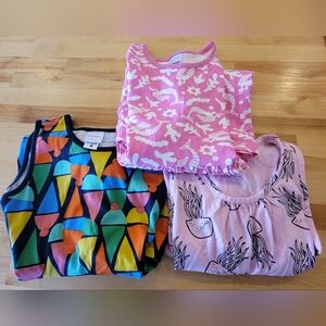 Hanna Andersson 150/12 3 Dress Sleeveless Bundle